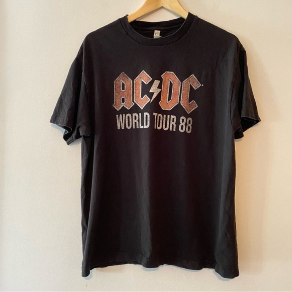 AC/DC Black World Tour Graphic Tee